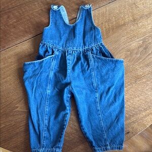 Denim overalls